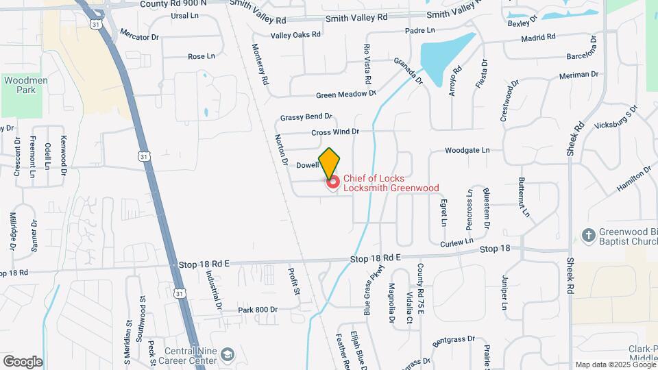 691 Findlay Ln Map and Location Details