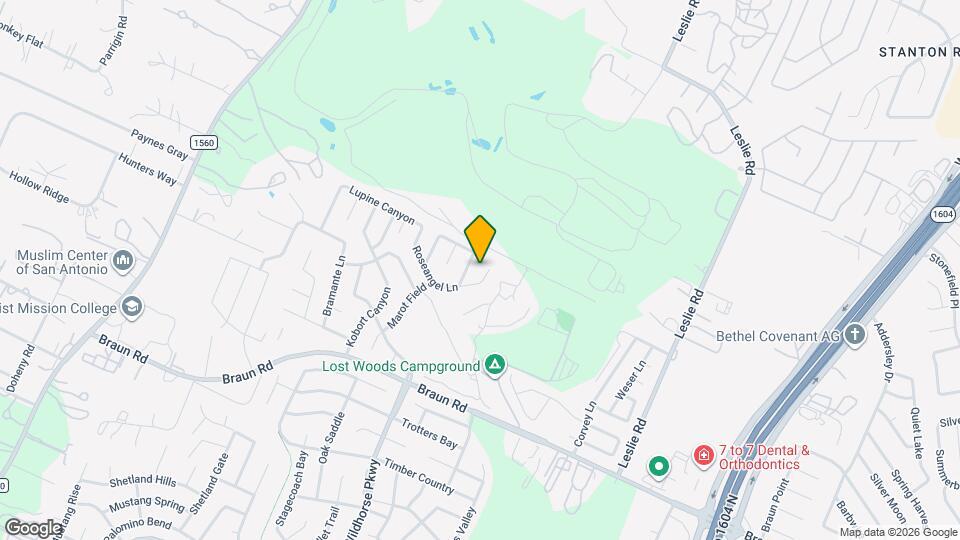 10115 Roseangel Ln Map and Location Details