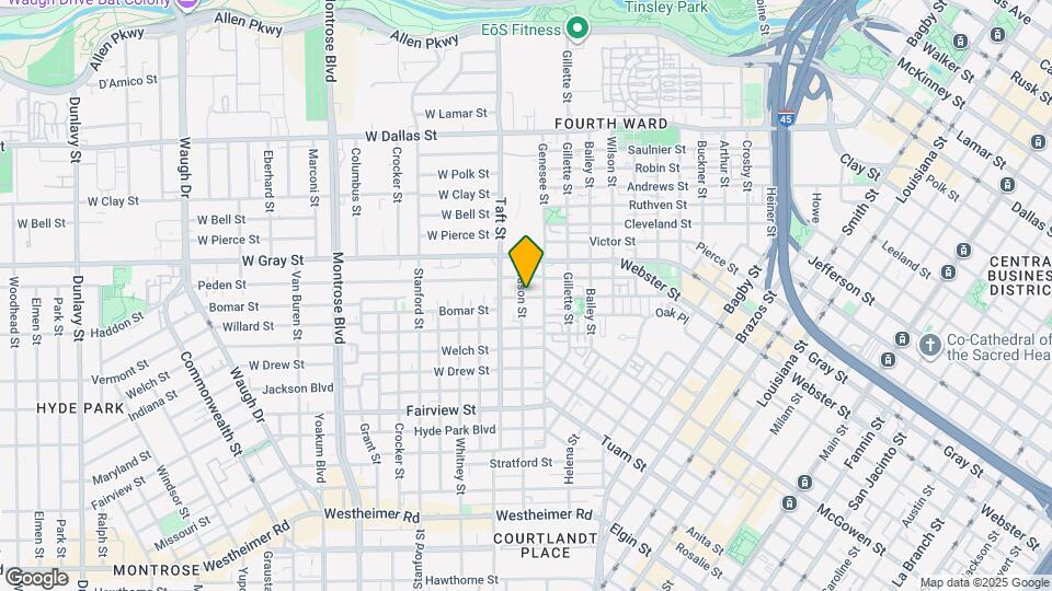 1714 W Webster St Map and Location Details