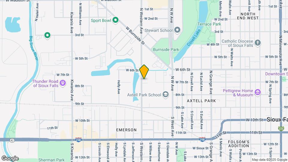 Sandy Creek (SAN320N) Map and Location Details