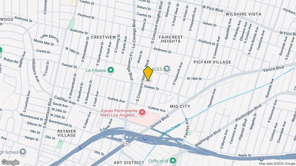 1847 Stearns Dr, Unit ADU Mapa y Detalles de la Ubicación