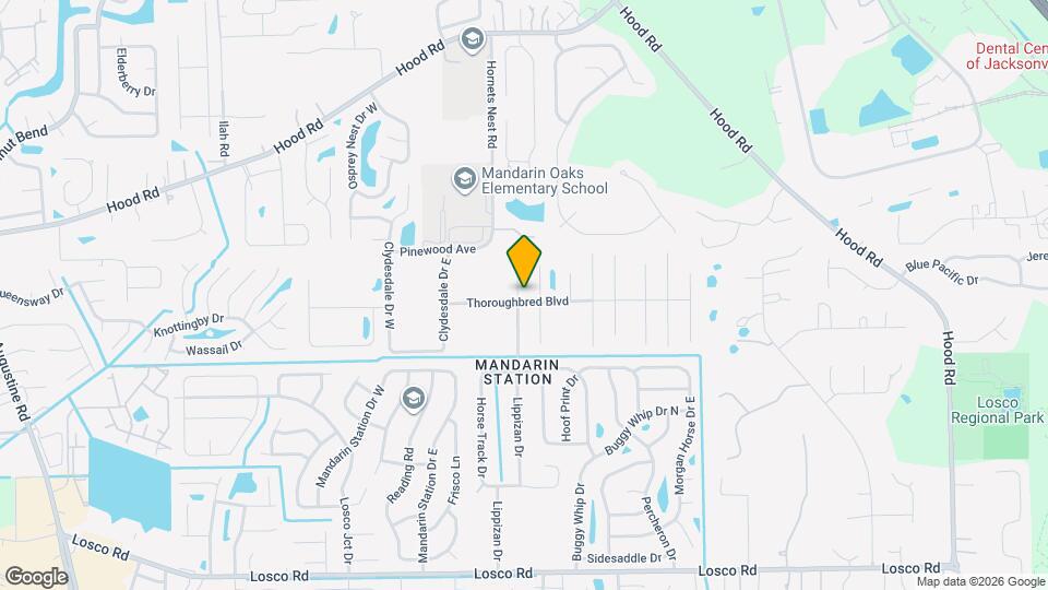 5165 Thoroughbred Blvd Mapa y Detalles de la Ubicación
