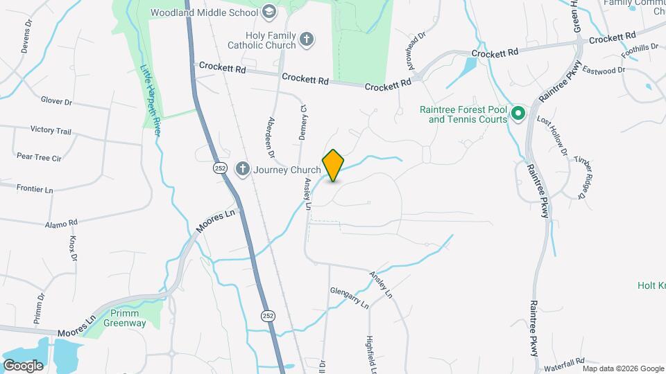 9220 Lehigh Dr Map and Location Details