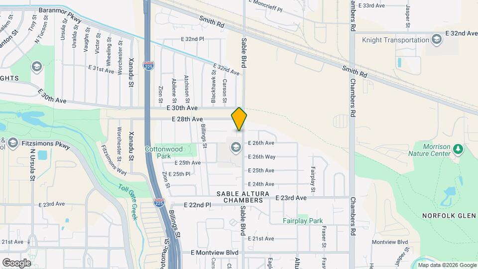 2621 Sable Blvd Map and Location Details