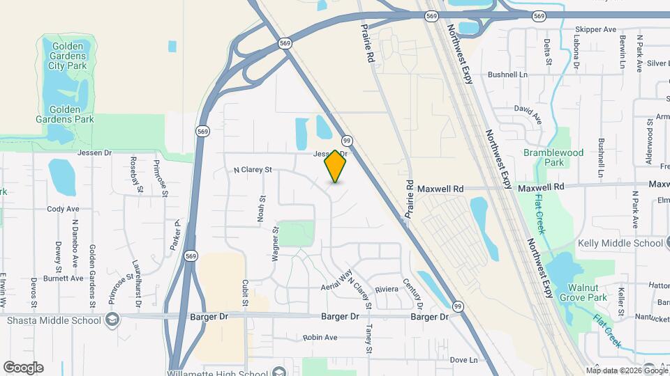 4021 N Clarey St Map and Location Details