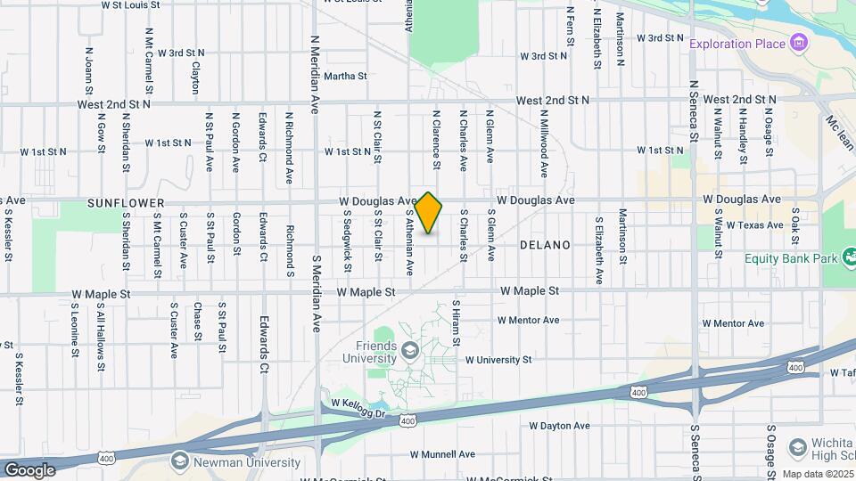2114 W Burton St Map and Location Details