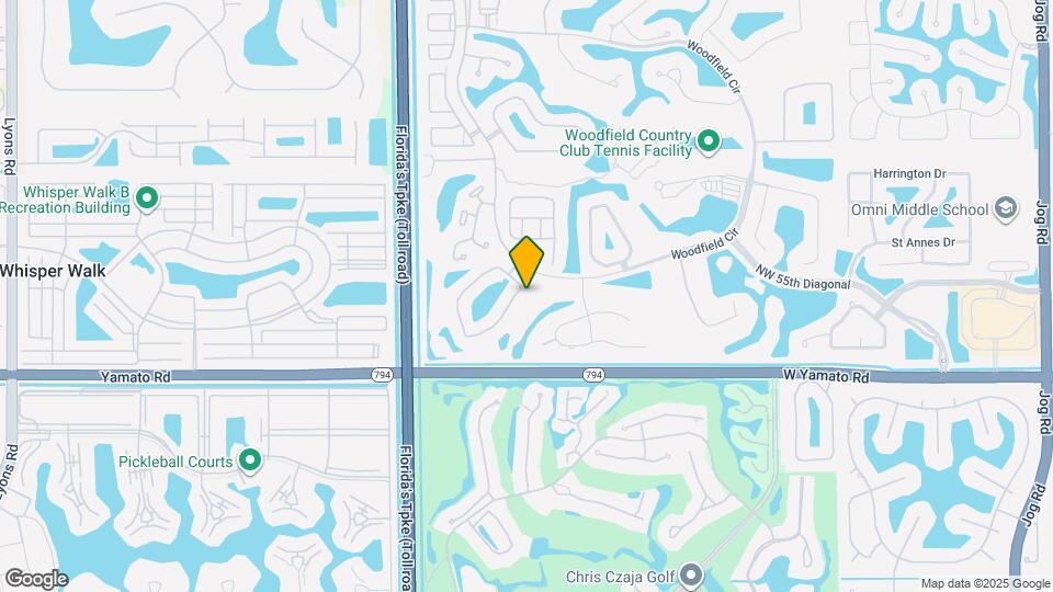 5480 NW 41st Terrace Map and Location Details