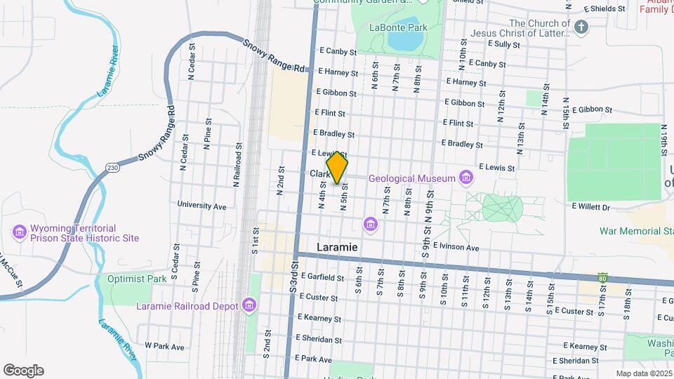 417 E Fremont St-Unit -4 Map and Location Details