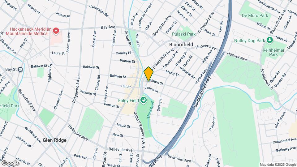 15 E Passaic Ave Map and Location Details