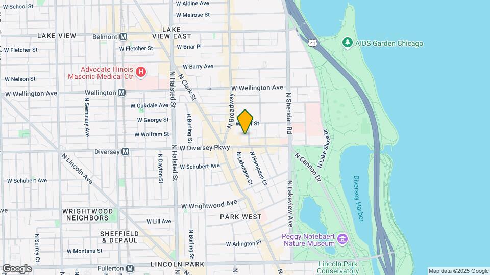 2804 - 2822 N. Cambridge Ave. Mapa y Detalles de la Ubicación
