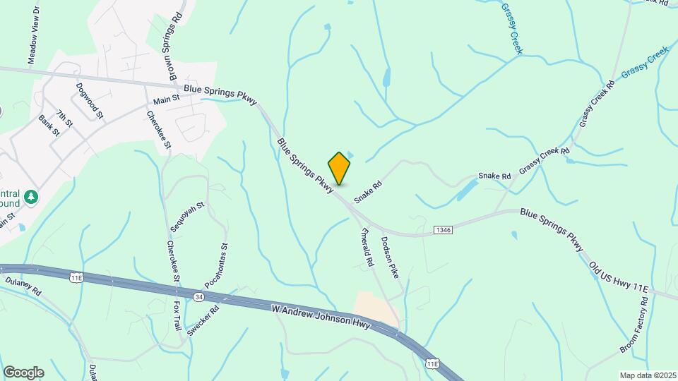6456 Blue Springs Pkwy Map and Location Details