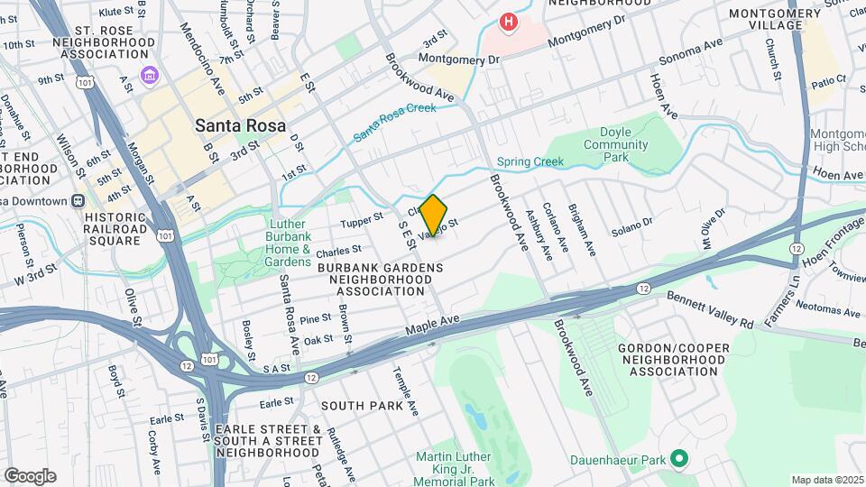 415 Virginia Ct Map and Location Details