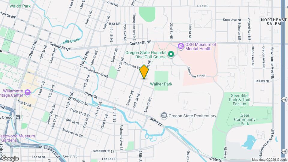 384 24th St NE Map and Location Details