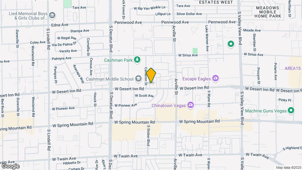 3261 Jericho St Map and Location Details