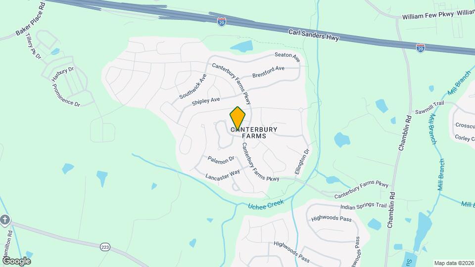 407 Brantley Cove Cir Map and Location Details
