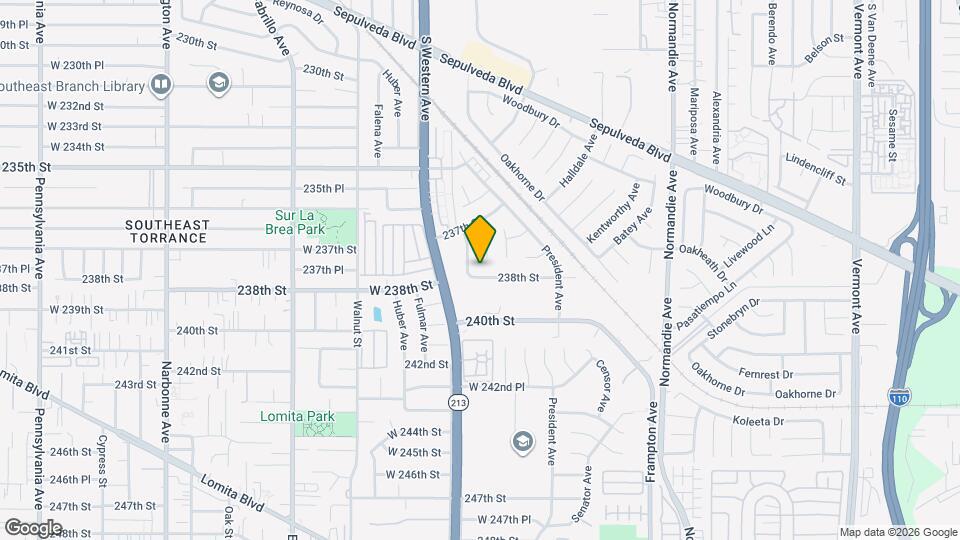 1577 238th St Map and Location Details