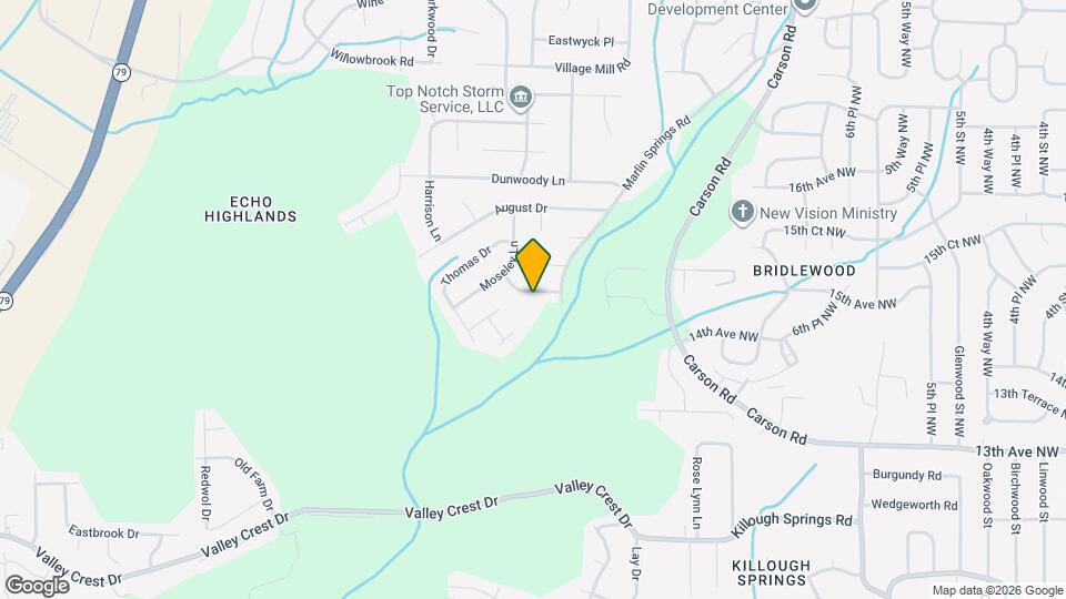 813 7 Springs Dr Mapa y Detalles de la Ubicación