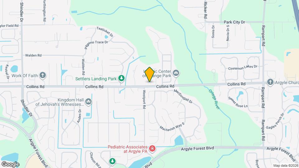 7940 Collins Bay Ct Mapa y Detalles de la Ubicación