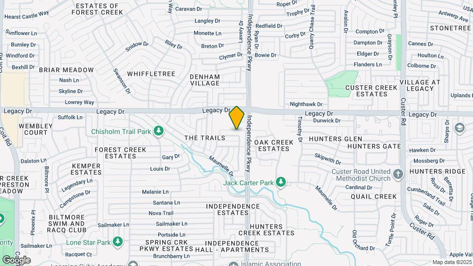 3009 Ridge Hollow Dr Map and Location Details