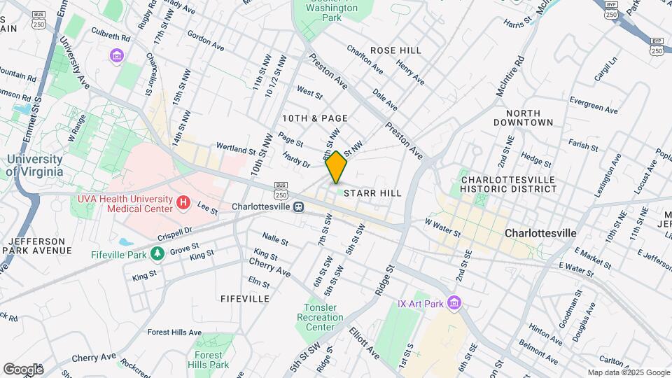 705 Elsom St Map and Location Details