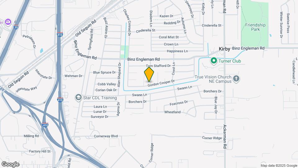 2803 Fred Haise Dr Map and Location Details