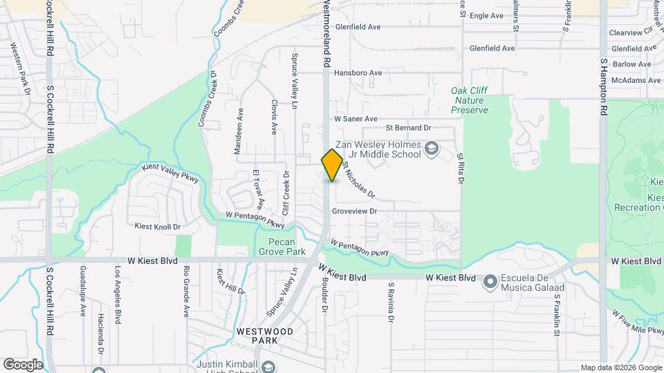 3025 St Ursula Dr Map and Location Details