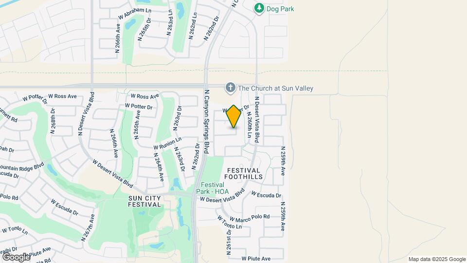 20504 N 261st Ave Map and Location Details