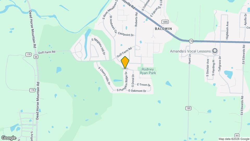 1837 S Pumpkin Ridge Dr Map and Location Details