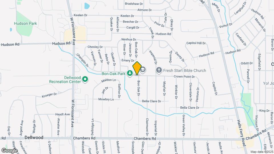 10179 Bon Oak Dr Map and Location Details