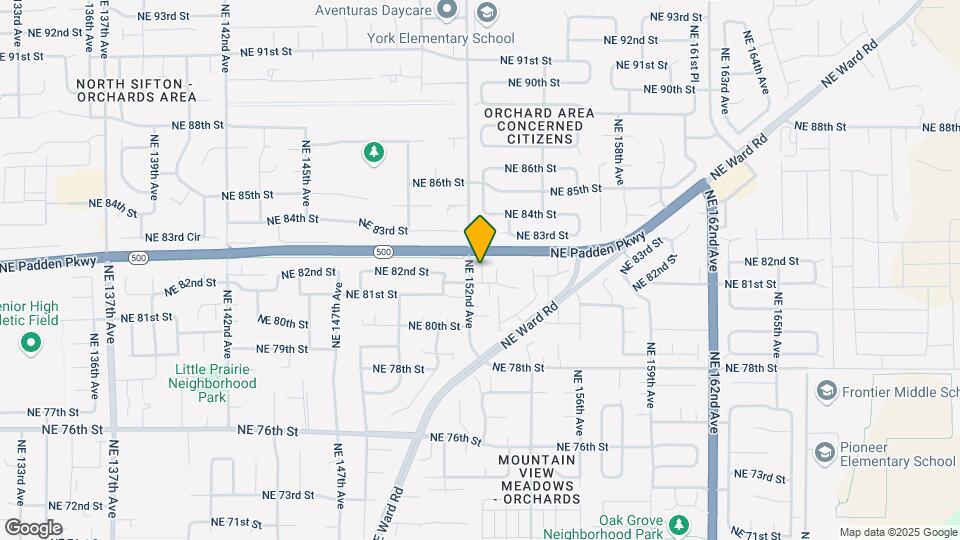 15208 NE 81st Way Map and Location Details