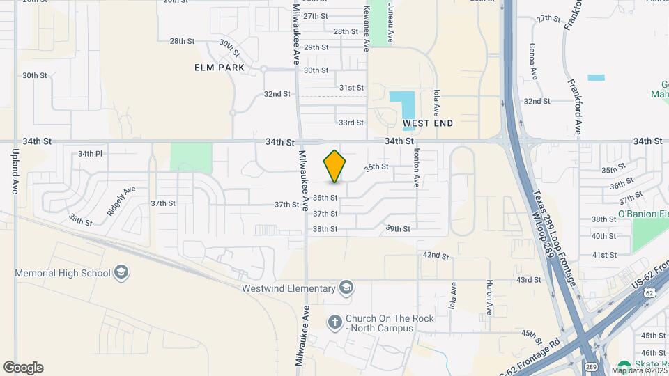 6407 35th St Map and Location Details