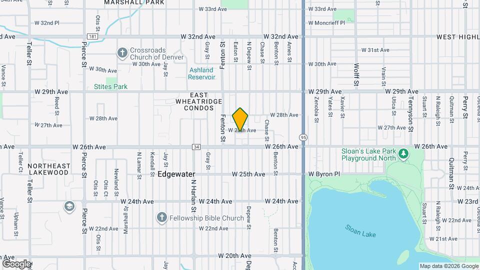 2672 Eaton St Map and Location Details