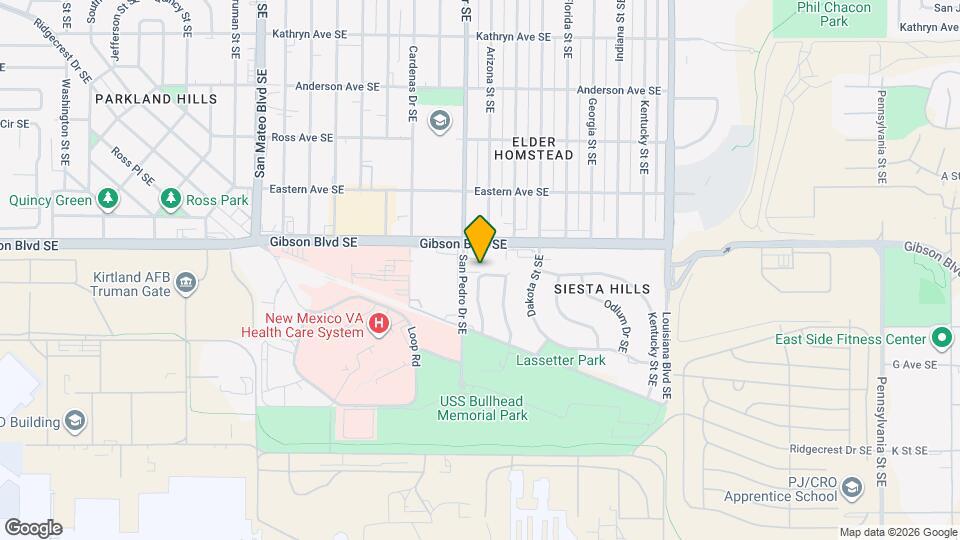 1326 San Pedro Dr SE Mapa y Detalles de la Ubicación