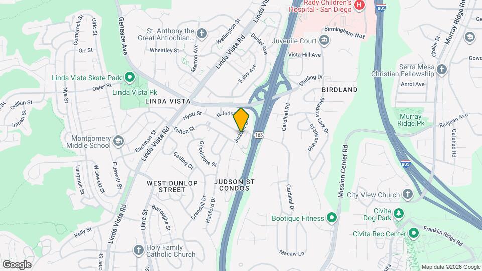 2533 Judson St Mapa y Detalles de la Ubicación