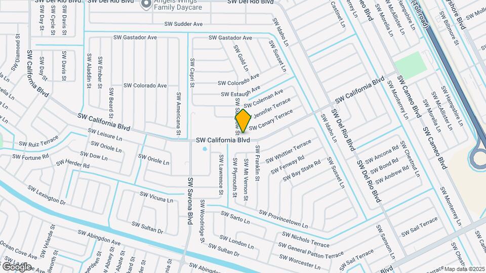 1091 SW California Blvd Map and Location Details