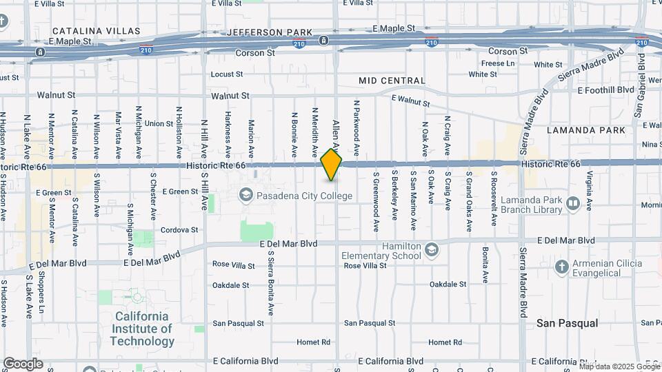61 S Allen Ave Map and Location Details