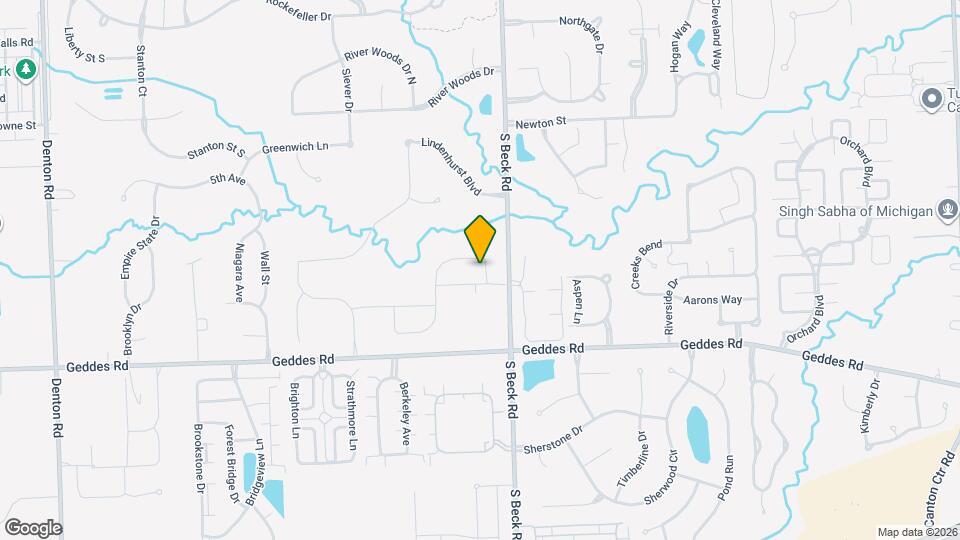 3494 Park Creek Ln Map and Location Details