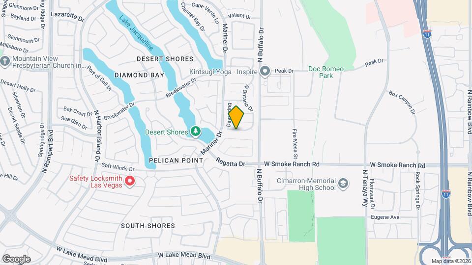 7625 Belmondo Ln Map and Location Details