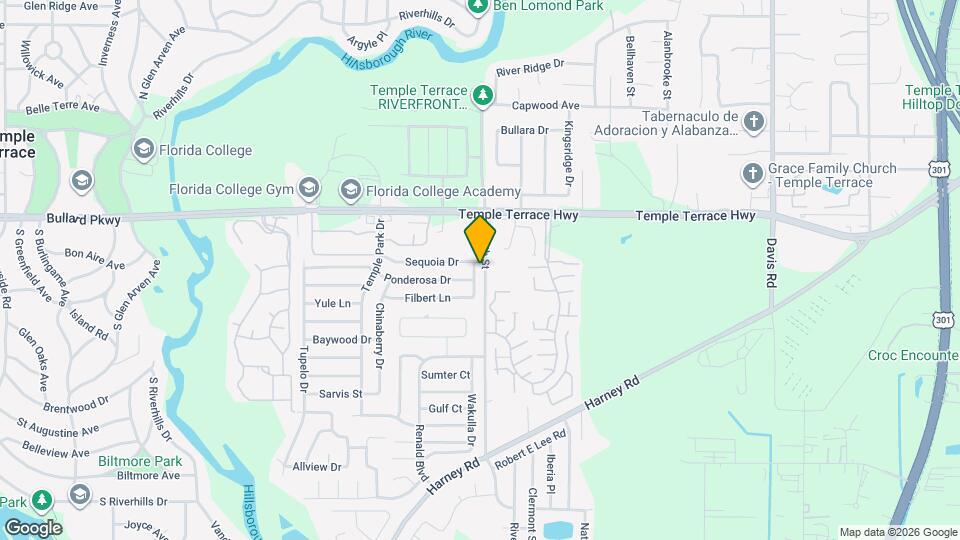 8903 Spruce Ln Map and Location Details