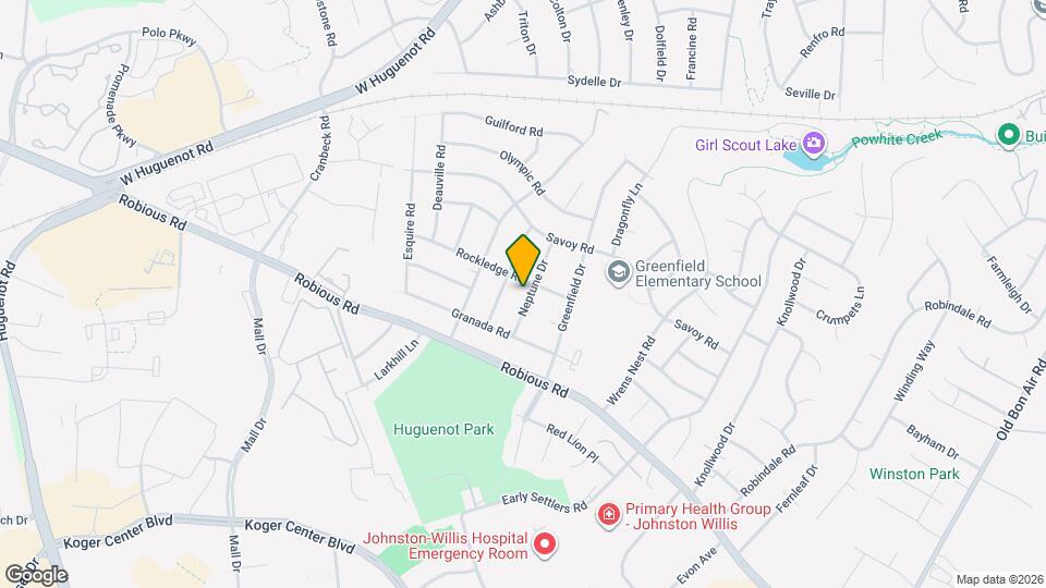 1958 Neptune Dr Map and Location Details