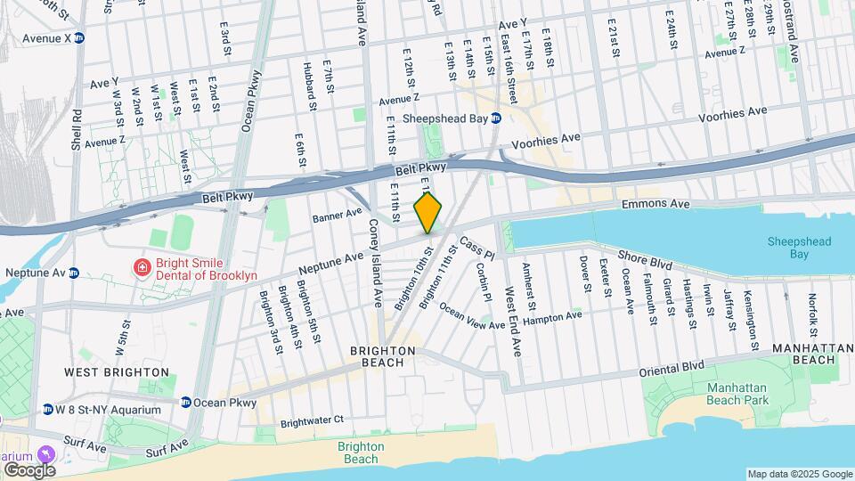 110 Neptune Ave Mapa y Detalles de la Ubicación