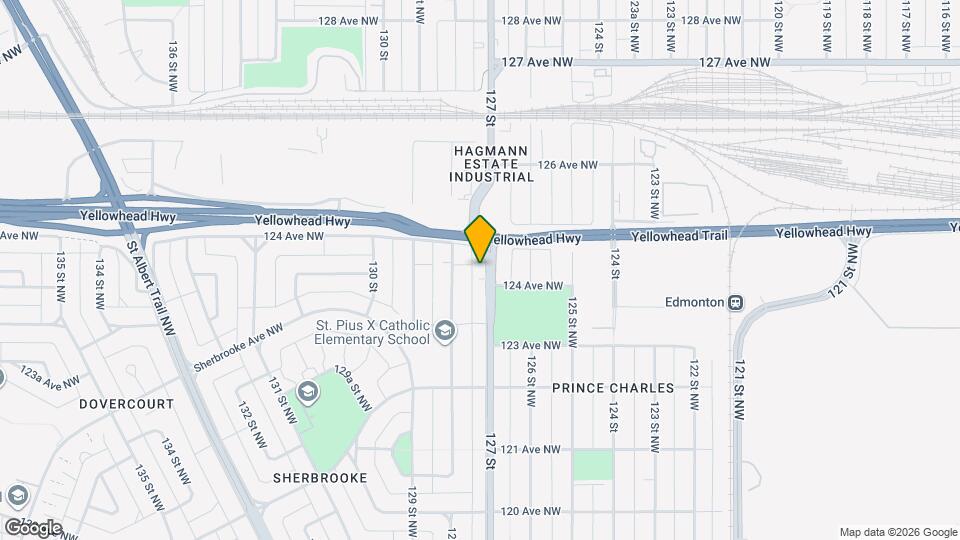 12334 127 St NW Map and Location Details