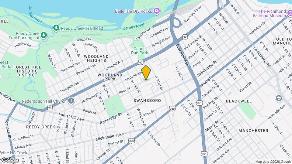 2224 Perry St Map and Location Details