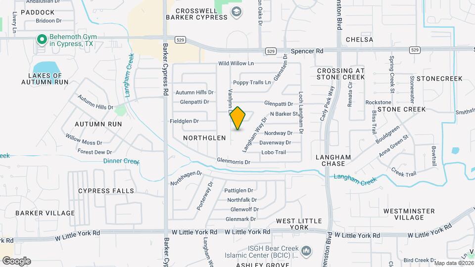 17615 Red Wolf Ct Map and Location Details