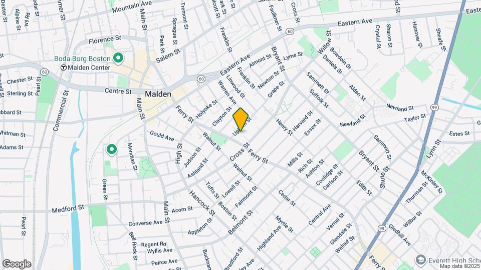 22 Benner Ave Map and Location Details