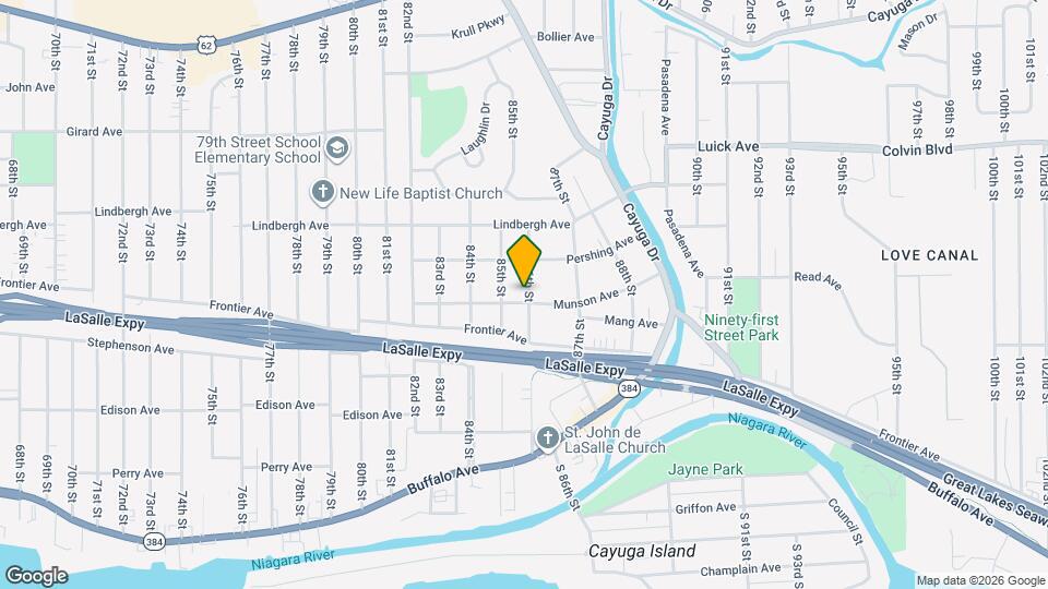 8520 Munson Ave Map and Location Details