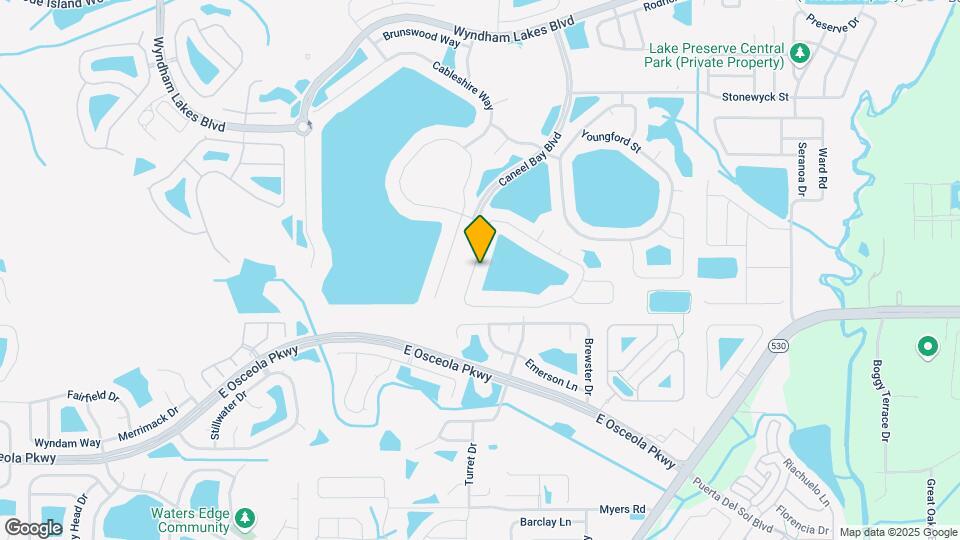 1604 Thetford Cir Map and Location Details
