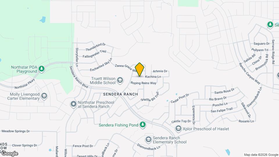 1241 Kachina Ln Mapa y Detalles de la Ubicación