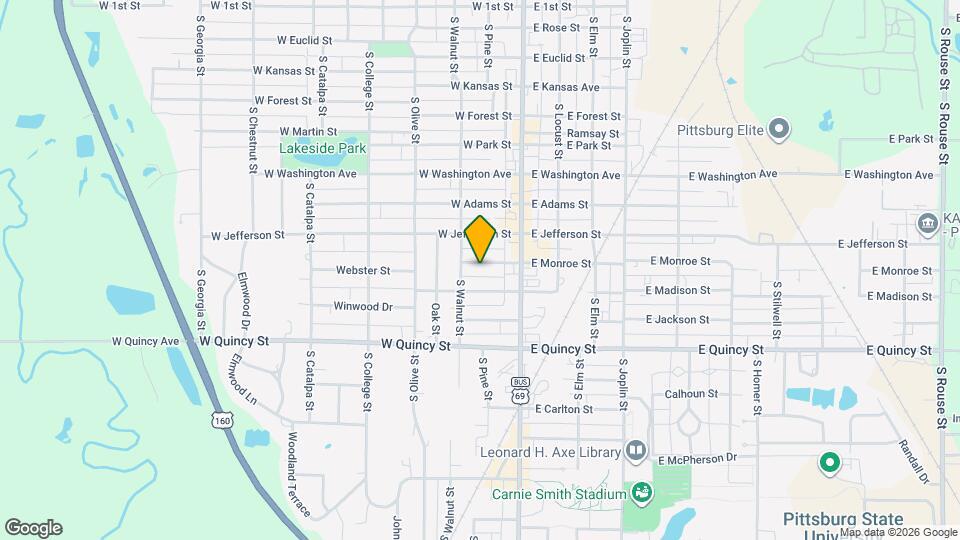 115 W Monroe St Map and Location Details