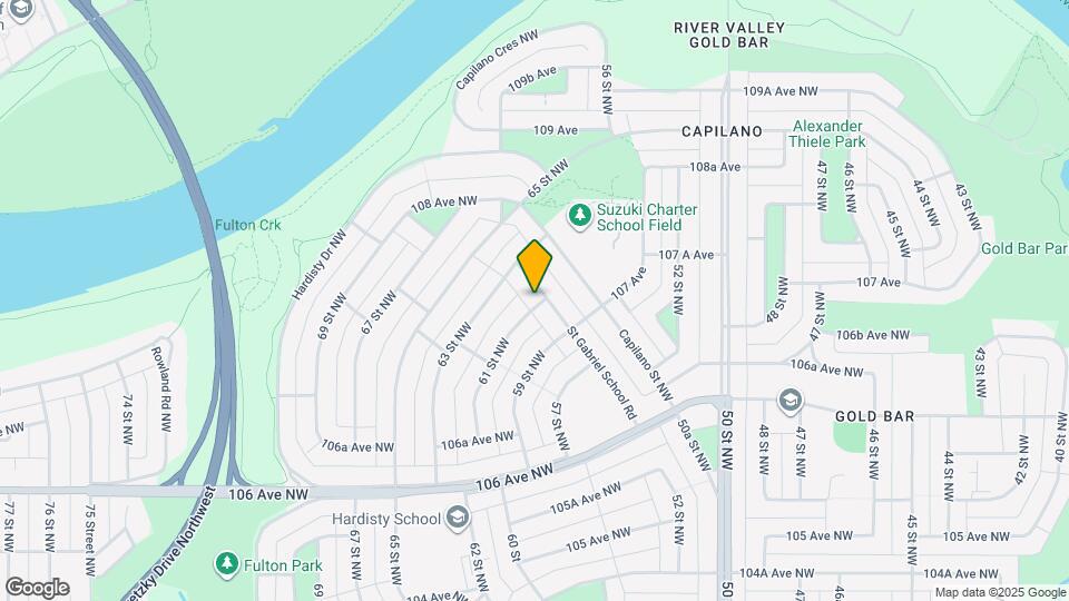 10698-10661 61 St NW Map and Location Details